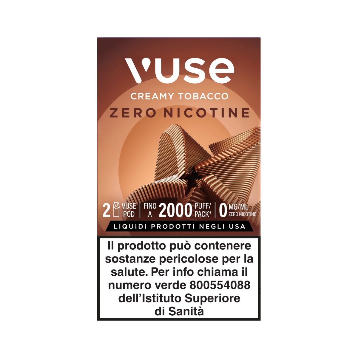 Vuse Pods Creamy Tobacco 0 mg/ml
