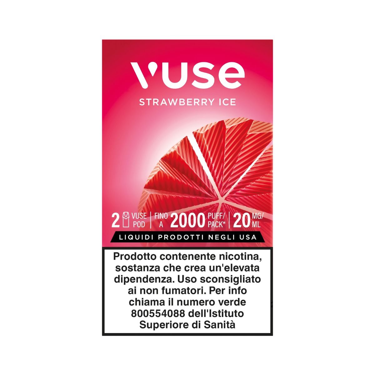 Vuse pods Strawberry Ice-20 mg
